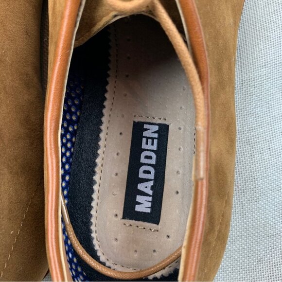 Steve Madden Mens Suede Eddie Oxfords Cognac Size 11.5 main image 6